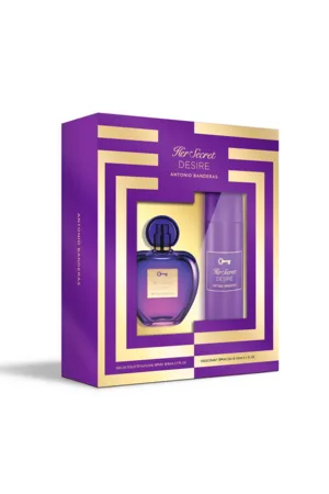 Antonio Banderas Kit Perfume Her Secret Desire EDT + Desodorante Corporal