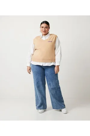 Jaquetas e blusas de moletom de mulher em algodão