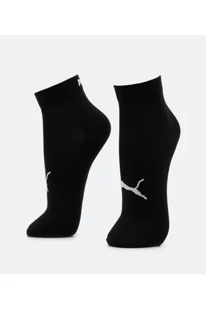 PUMA Meia Esportiva Cano Curto em Algodão com Lettering e Logo