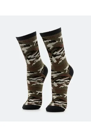 Viko Meia Cano Longo em Algodão com Estampado Camuflado
