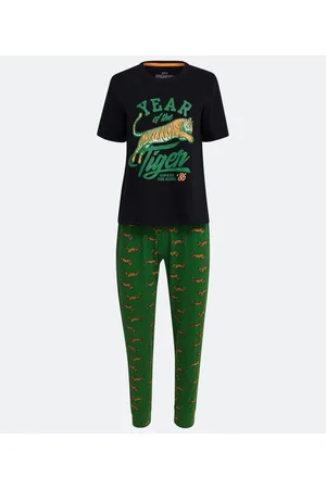 Stranger Things Pijama em Viscolycra com Estampa