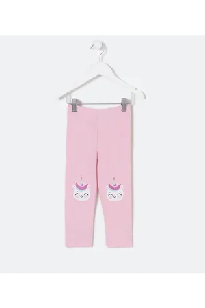 CALÇA LEGGING INFANTIL ESTAMPADA ONÇA