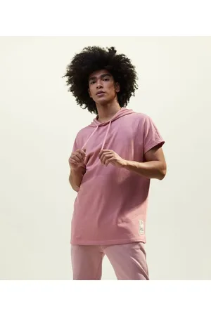 Blue Steel Camiseta com Capuz e Manga Japonesa