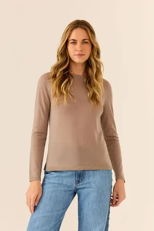 MARIA FILÓ Blusa Tricot Manga Longa