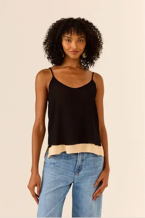 MARIA FILÓ Blusa Alça Ggt Bicolor