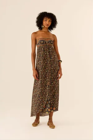 MARIA FILÓ Vestido Midi Ggt Estampa Valentine Liberty