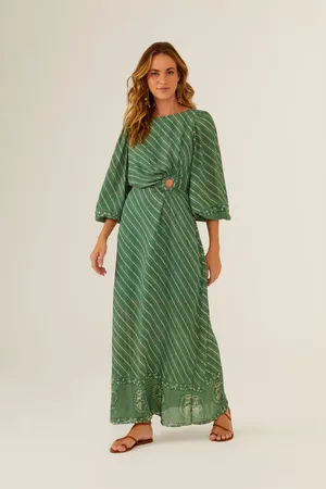 MARIA FILÓ Vestido Midi Ggt Estampa Bombaim