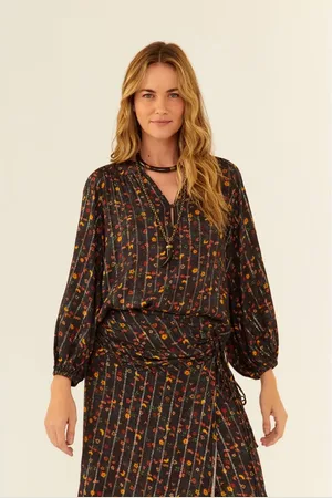 MARIA FILÓ Blusa Estampa Jardim