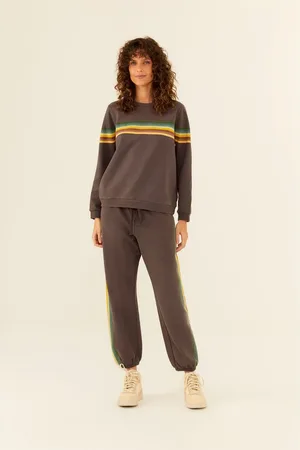 MARIA FILÓ Calça Silk Listra