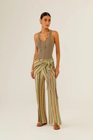 MARIA FILÓ Calça Tricot Multicolor