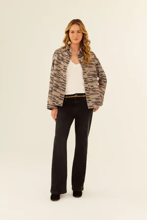 MARIA FILÓ Calça Black Jeans Bootcut