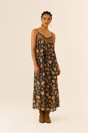 MARIA FILÓ Vestido Midi Ggt Estampa Valentine Floral