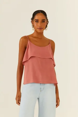 MARIA FILÓ Blusa Alcinha Babado