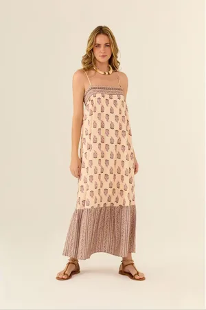 MARIA FILÓ Vestido Midi Estampa Anik