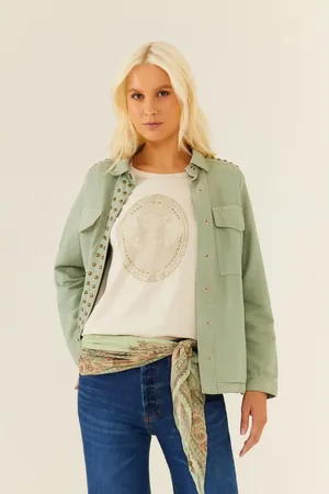 MARIA FILÓ Blusa Silk Elefante Strength