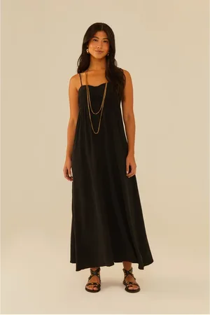 MARIA FILÓ Vestido Midi Busto Pregas