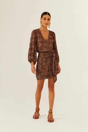MARIA FILÓ Vestido Curto Estampa Puma