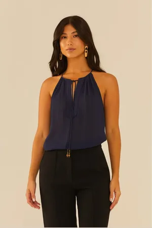 MARIA FILÓ Blusa De Alça Ggt Pala Vivos