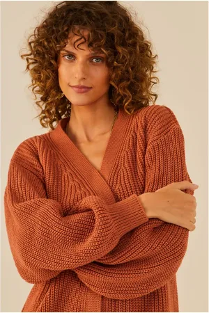MARIA FILÓ Casaco Tricot Amplo