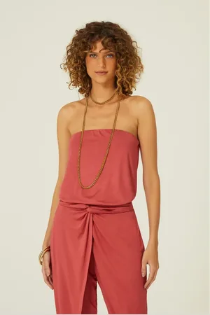 MARIA FILÓ Blusa Sem Alça Color