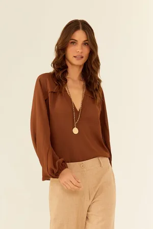 MARIA FILÓ Blusa Manga Longa Ggt Pregas