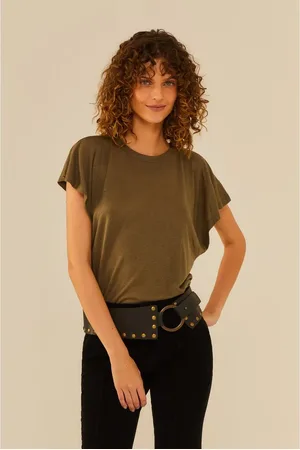 MARIA FILÓ Blusa Manga Curta Sem Cava