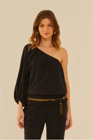 MARIA FILÓ Blusa Detalhe Ombro