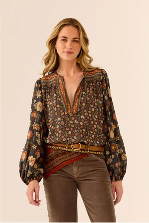 MARIA FILÓ Blusa Ggt Estampa Valentine Liberty