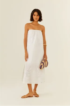 MARIA FILÓ Vestido Midi Bordado Amber