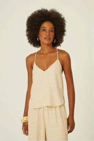 MARIA FILÓ Blusa Alcinha Decote v