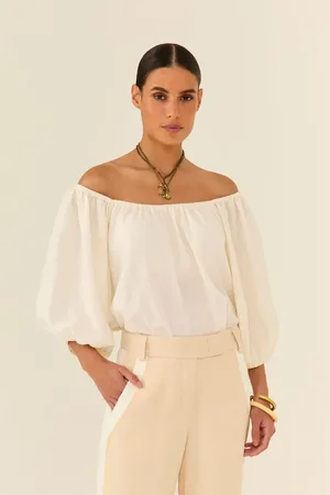 MARIA FILÓ Blusa Decote Elástico