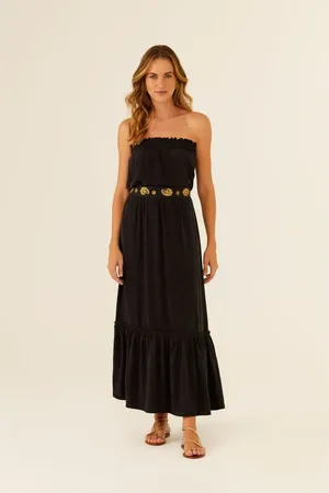 MARIA FILÓ Vestido Midi Pala Lastex