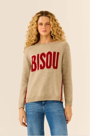 MARIA FILÓ Pull Tricot Intarsia Bisou