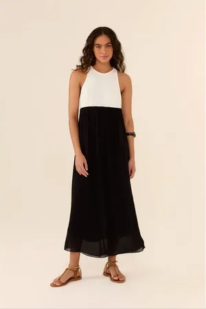 MARIA FILÓ Vestido Longo Ggt Busto Crepe