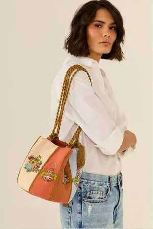 MARIA FILÓ Bolsa Bordado Floral