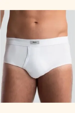 Mash Cueca Slip com Abertura 100% Algodão Plus Size XGG