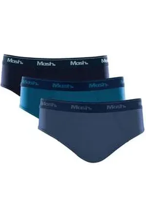 Mash Kit 3 Cuecas Slip Algodão Plus Size XXGG
