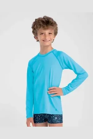 Mash Camiseta Manga Longa com Proteção Uv Fps 50 Infantil G