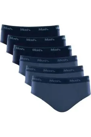 Mash Kit 6 Cuecas Slip Algodão G