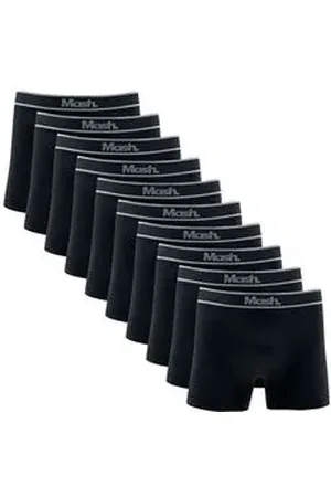Mash Kit 10 Cuecas Boxer Microfibra sem Costura GG