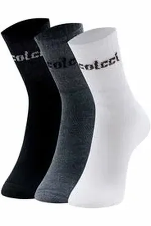 Colcci Kit 3 Pares de Meia Esportiva Cano Curto 34-38