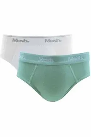 Mash Kit 2 Cuecas Slip Algodão Infantil G