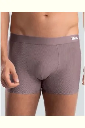 Mash Cueca Boxer Microfibra Risca de Giz M