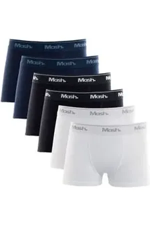 Mash Kit 6 Cuecas Boxer Algodão Infantil M