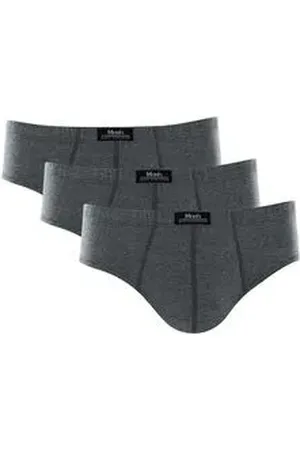 Mash Kit 3 Cuecas Slip Algodão Lisa G