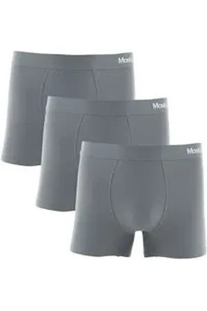 Mash Kit 3 Cuecas Boxer Microfibra Risca de Giz G