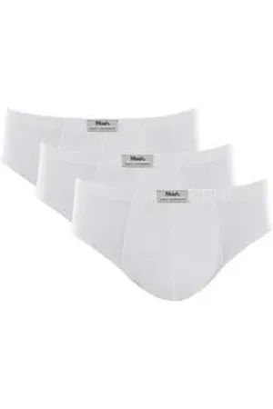 Mash Kit 3 Cuecas Slip Algodão Lisa GG