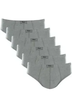 Mash Kit 6 Cuecas Slip Algodão Lisa GG