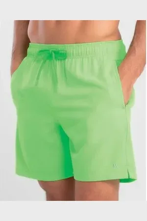 Mash Short Praia Liso Neon P