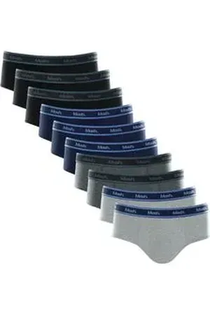 Mash Kit 10 Cuecas Slip Algodão GG